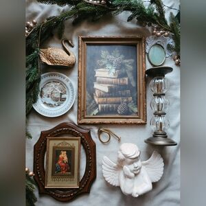 Vintage America Gold and Brown Home Accents Collection